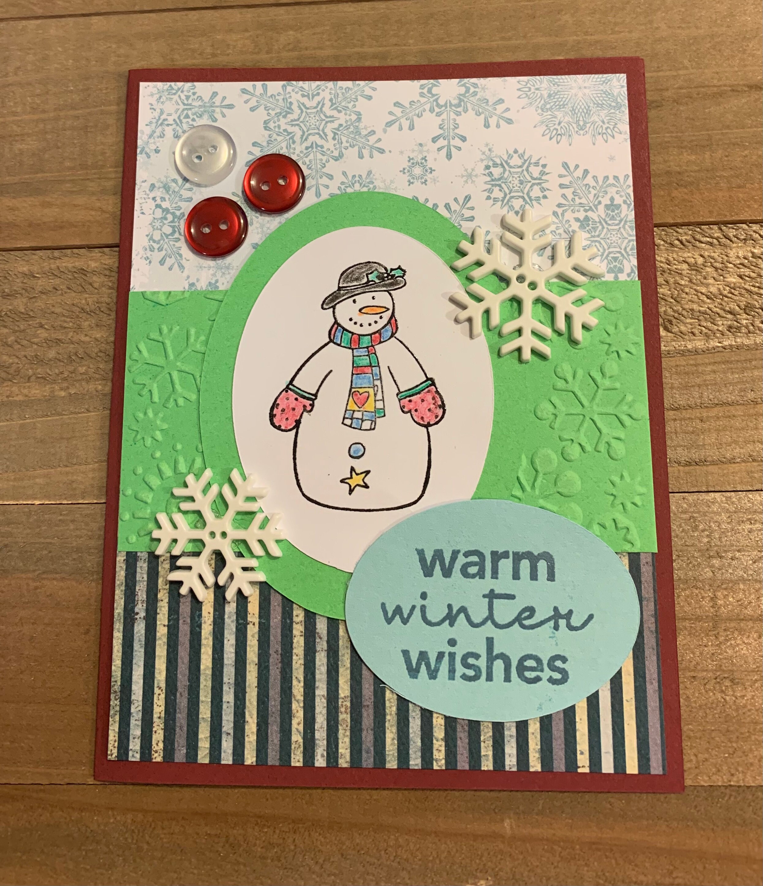 CHRISTMAS CARD SALE Set of 4 Handmade Christmas Greeting Etsy