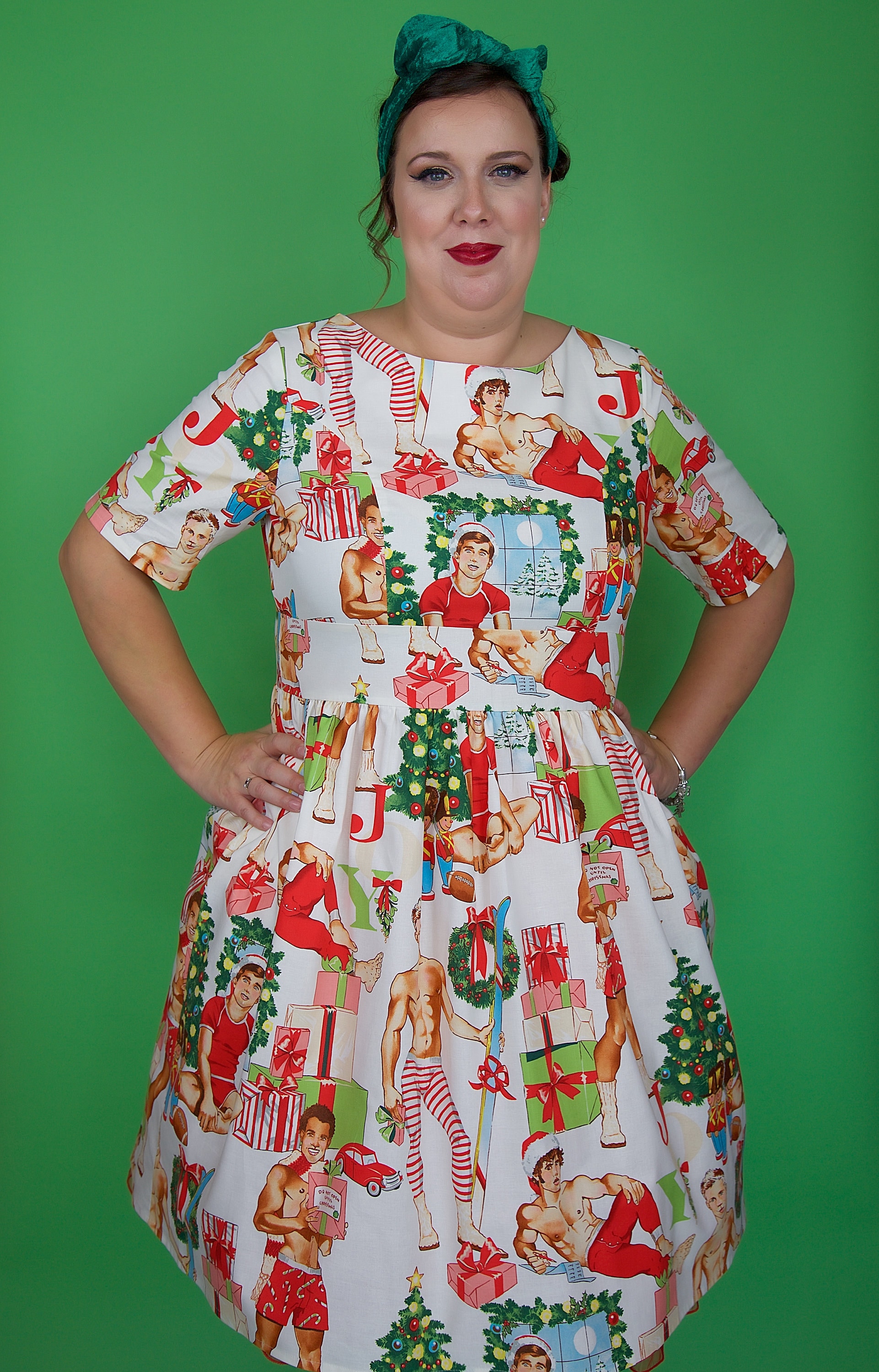 Plus Size Ladies Christmas Dress Plus Size Christmas Dress Etsy