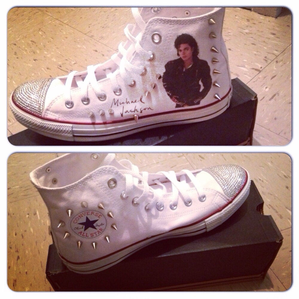 Michael Jackson Shoes Custom - Etsy
