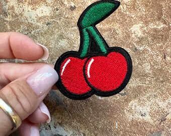 Cherry Patch Embroidered Iron-on