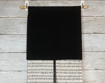 Sheet Music--Classroom Door Safety Curtain--Lockdown Shade--Fan-Out Shade