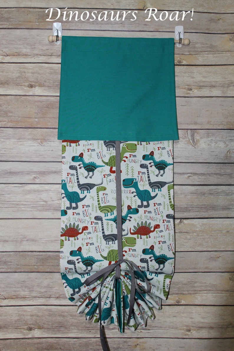 Valance--School Days--Dinosaurs Roar!--Robots--Owls /& Flowers