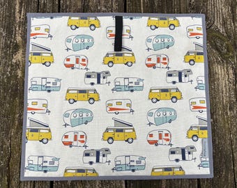 Outdoor Waterproof Sit Mat--Vintage Campers