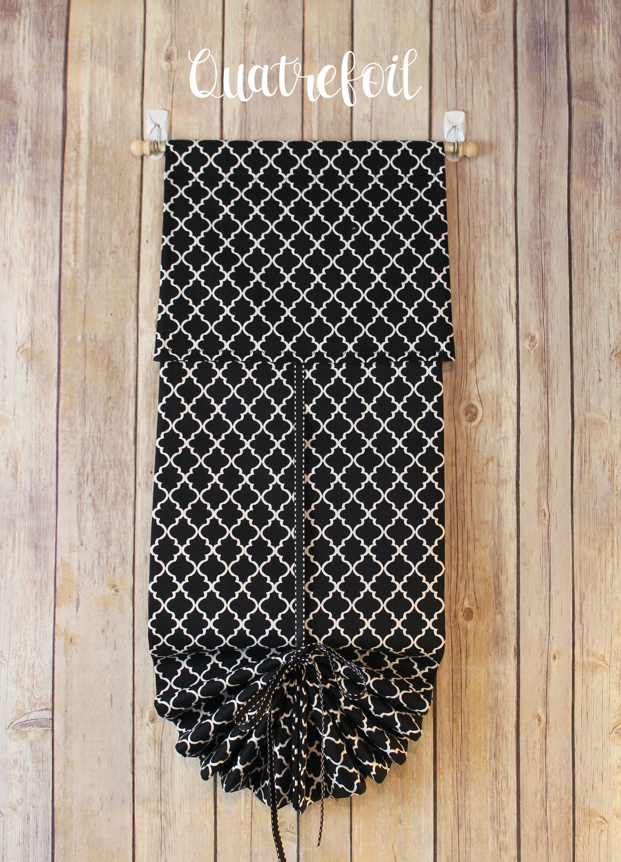 Quatrefoil--Classroom Door Safety Curtain--Lockdown Shade