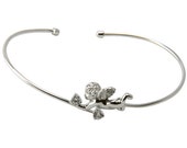 14K Whitegold Angel Bracelet