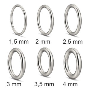 solid silver ring in desired width (Sterling silver 925) - Stacking ring - Partner ring - Wedding ring
