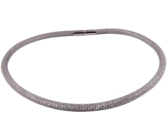 Hose chain 6 mm diameter - stainless steel necklace