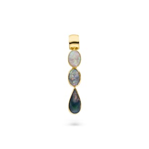 Opal Anhänger &quot;Trio&quot; 2,05 ct. (Gelbgold 585)