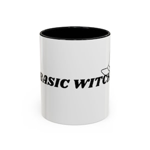 Basic Witch mug | Accent Coffee Mug with Witch Hat design