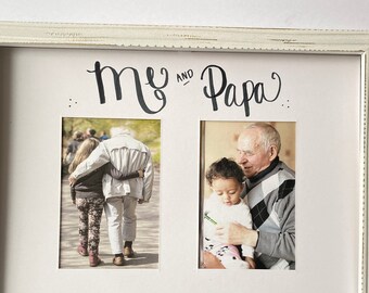 Gift for Dad or Grandpa at Christmas, Christmas Gift Idea for Grandparents, Personalize for your Papa, Gift from Daughter