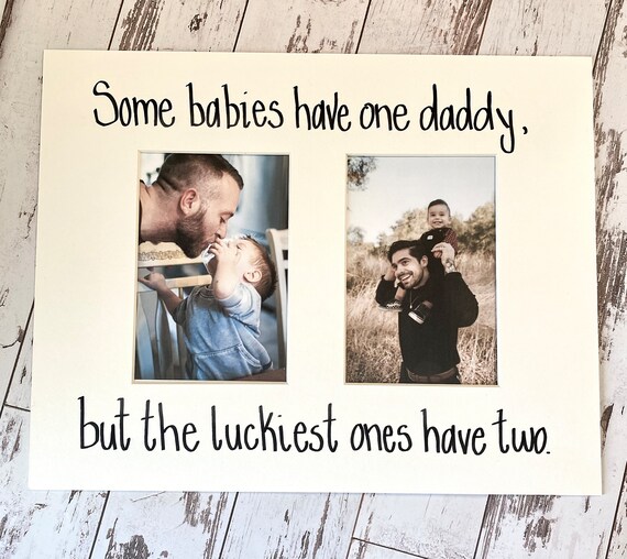 Baby Gift for Same Sex Parents Father s Day Gift for Two Dads  