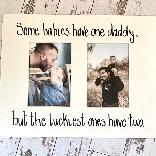 Baby Gift for Same Sex Parents, Father's Day Gift for Two Dads, LGBTQ Baby Nursery, Baby Shower Gift Same Sex Family, New Baby Gift Gay Dads