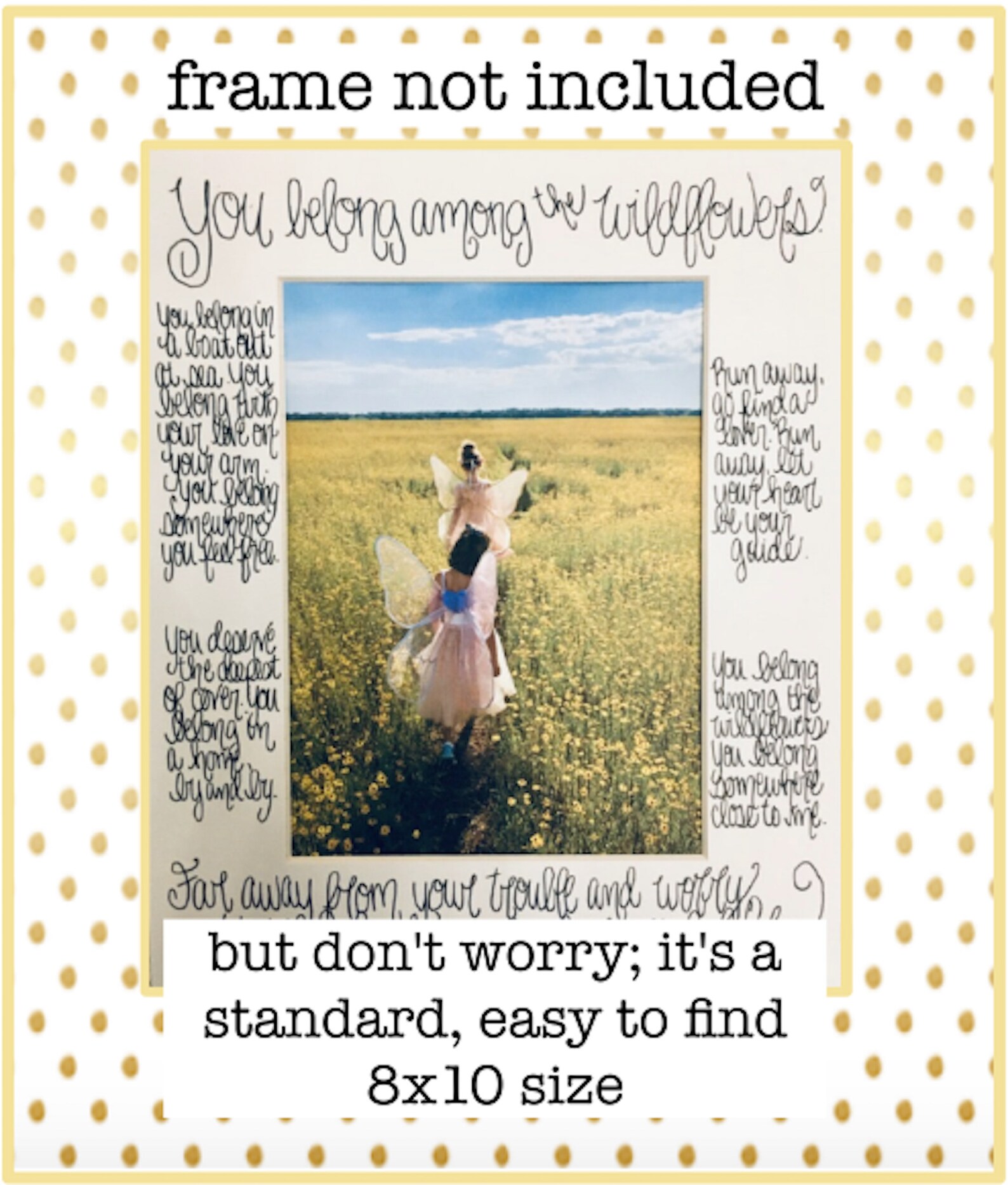 Song Lyrics Gift Wildflowers by Tom Petty A Gift for Dads or Etsy