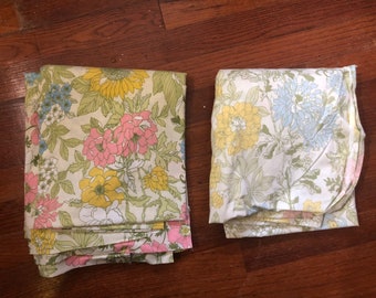 Cannon Royal Family Floral Vintage Twin Fitted Green New In Package