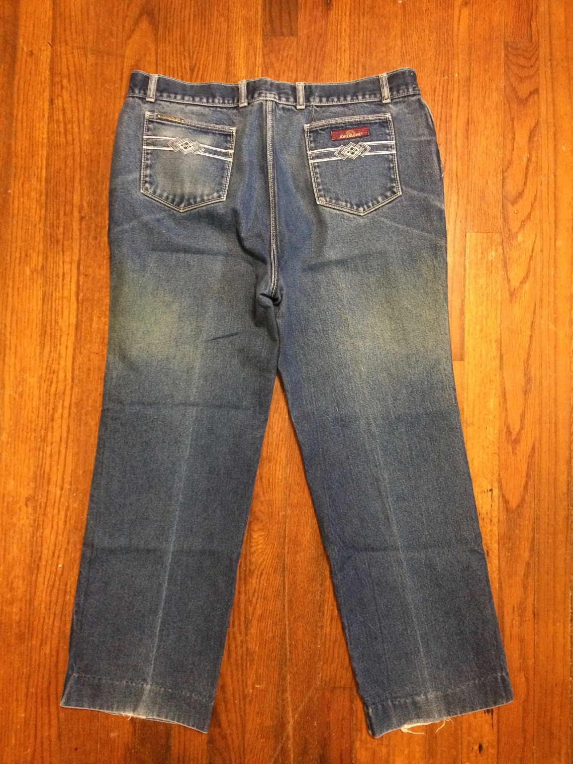 Jordache jeans L XL 80s designer denim get the look 38 waist | Etsy