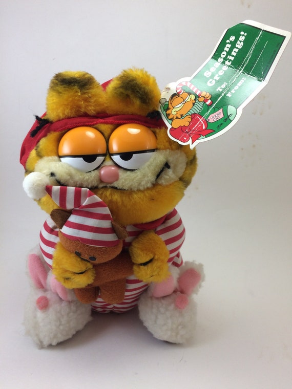 Garfield Pajamas Bunny Spooky the Nightcap | Etsy