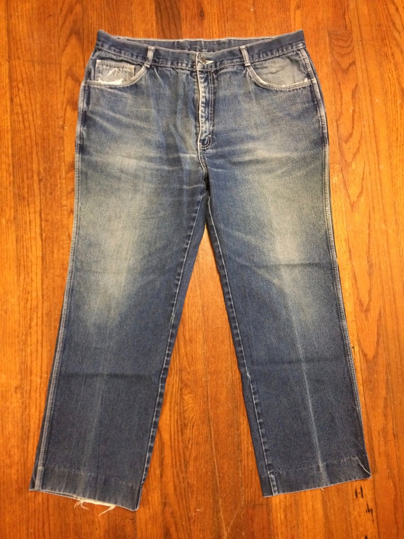 Jordache jeans L XL 80s designer denim get the look 38 waist | Etsy