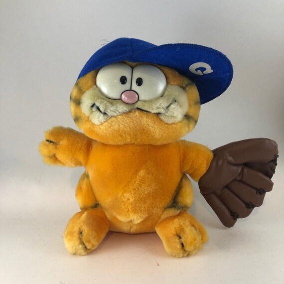fat orange cat stuffed animal