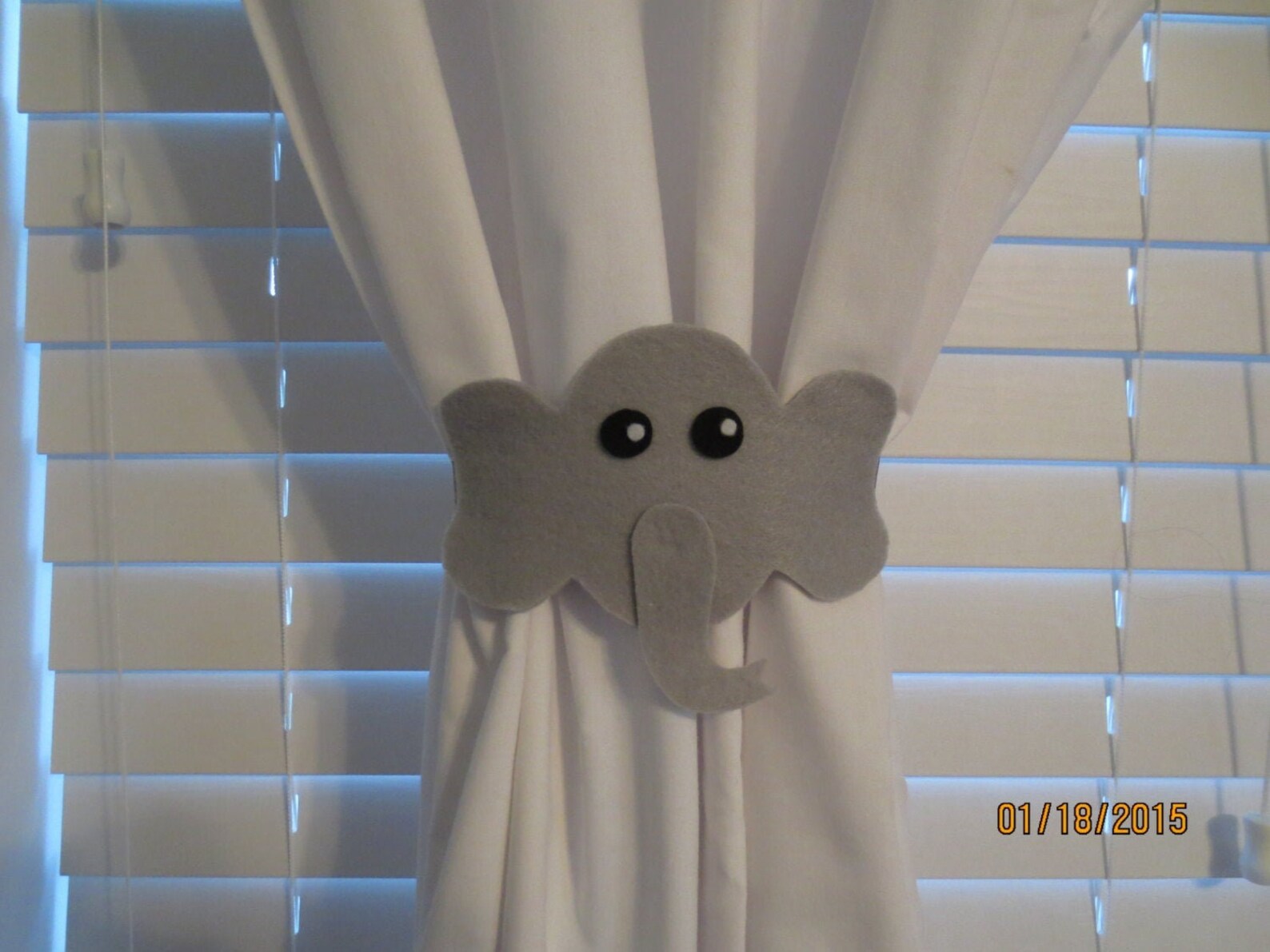 Elephant Curtain Tiebacks Etsy