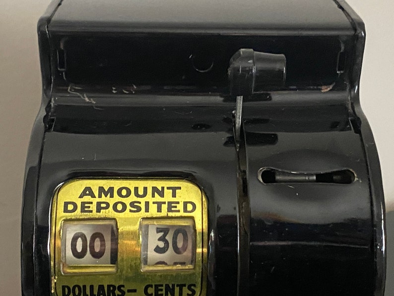 Uncle Sam Metal Cash Register, 3 Coin Bank, Durable Toy & Novelty Co