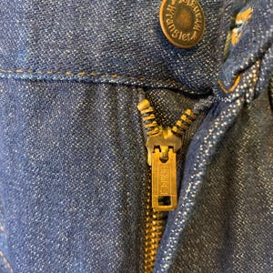 VINTAGE - WRANGLER Deadstock Jeans - IDEAL Zipper - 60’s-70’s image 6