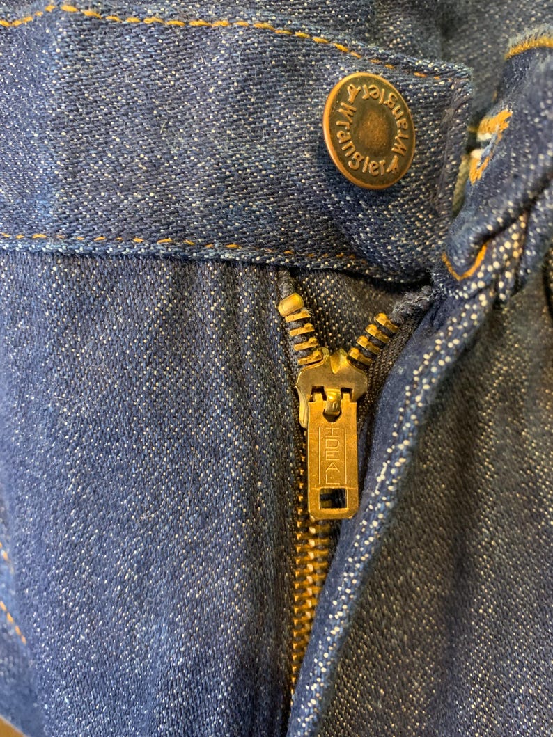 VINTAGE - WRANGLER Deadstock Jeans - IDEAL Zipper - 60’s-70’s image 6