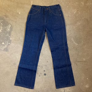 VINTAGE - WRANGLER Deadstock Jeans - IDEAL Zipper - 60’s-70’s image 3