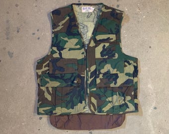 VINTAGE - camo hunting vest
