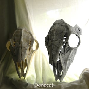 Hirsch Schädel Maske - Knochen Maske- Made to Order