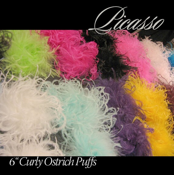 ostrich feather puffs wholesale