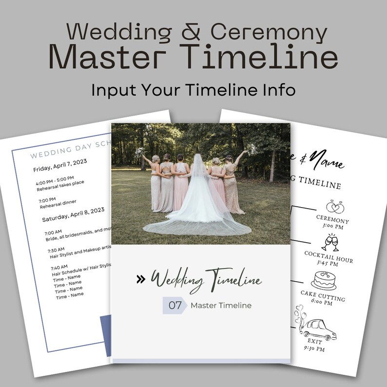 Complete Wedding Planner Printable