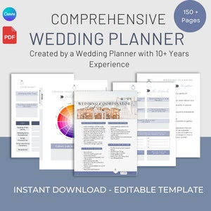 Complete Wedding Planner Printable