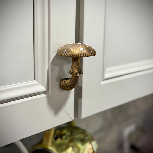 Toadstool Mushroom Drawer Pull