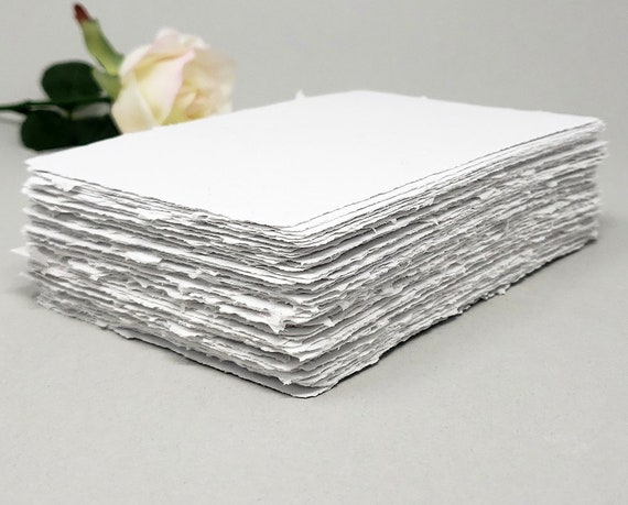 10 Sheets Gray Card Stock 26/"x40/" Deckle Edge 65# Cards//Stamping//Drawing Paper