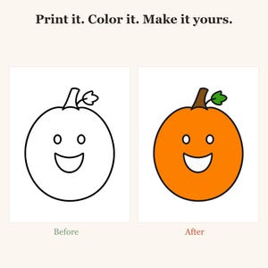 Dibujos para colorear de Halloween para niños pequeños, 30 imágenes grandes y sencillas para edades de 2 a 5 años, actividad preescolar (descarga en PDF) imagen 2