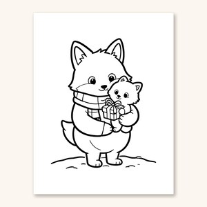 Christmas Coloring Pages for Kids, Christmas Coloring Sheets, Christmas Activities for Kids, 30 Easy Printable Pages (PDF Download) bild 4