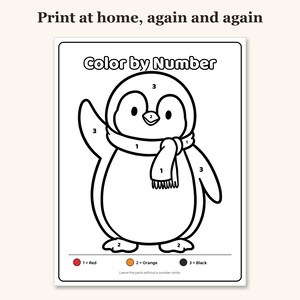 Christmas Activity Pack Kids, Christmas Activities for Kids Printable, Letter to Santa, Christmas Bingo, Color by Number, Scavenger Hunt image 4