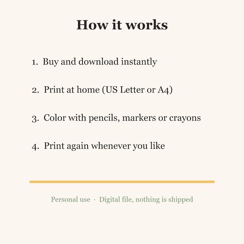 Large Print Coloring Book for Seniors, Winter Coloring Pages for Adults, Dementia Activities, Simple Bold Pages, 30 Printable PDF image 5