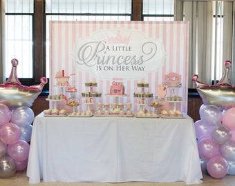 Royal Baby Shower Backdrop Etsy Ie