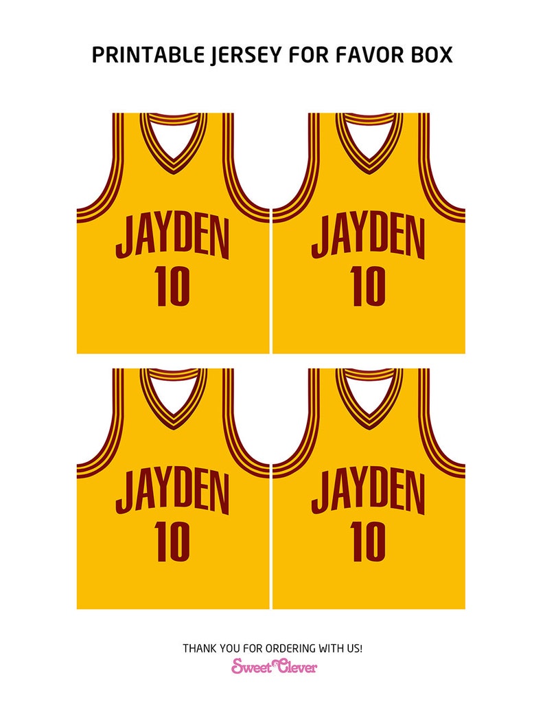 Personalized Jersey Shirt Design Only for Basketball Origami Etsy