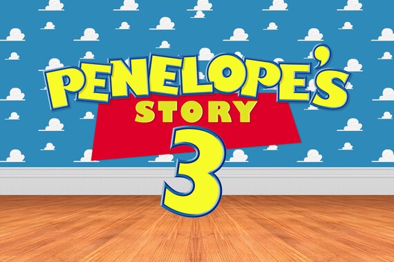 Toy Story Themed Backdrop Printable DIGITAL FILE ONLY - You Print Il_570xn