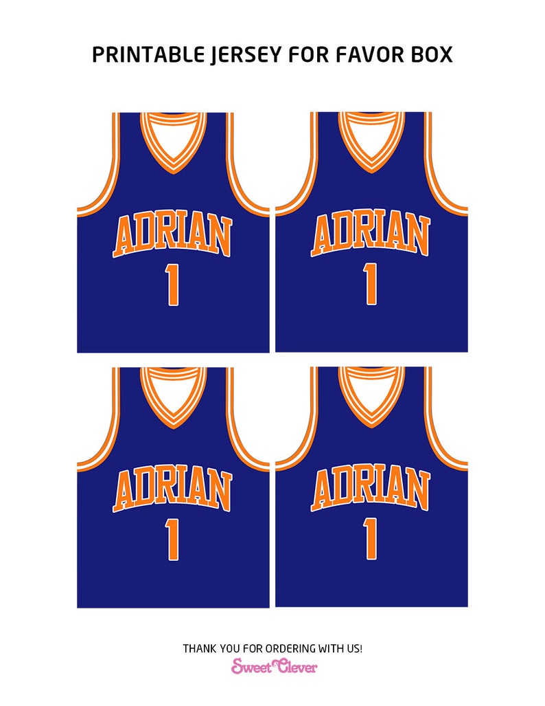 Personalized Jersey Shirt Design Only for Basketball Origami Etsy