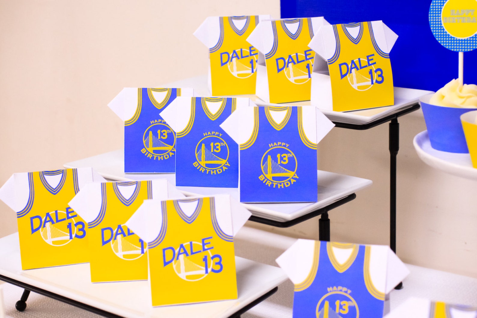 PDF Tutorial for Basketball Jersey Origami Shirt Favor Box. INSTANT