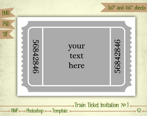 train ticket templates free Blank train ticket template ticket templates 99 free word excel.