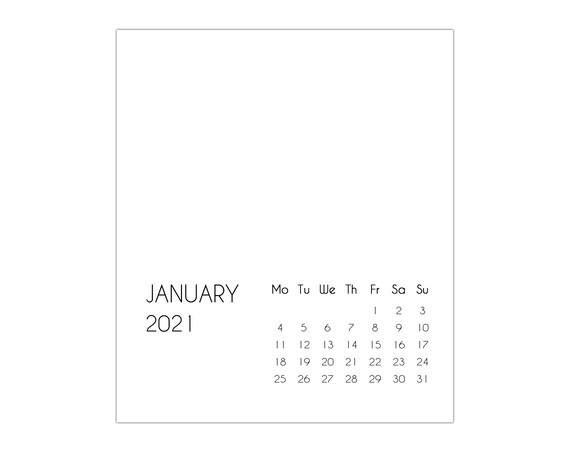 2021 And 2020 Cd Case Calendar Templates Png And Jpg C15 Etsy cd case calendar template 2021