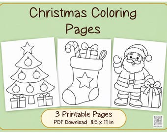 Desenhos de Natal para colorir