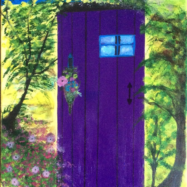 Purple door