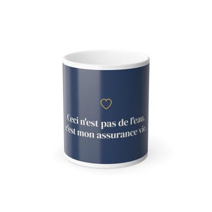 This is not water heart design Mug | Color Morphing 11oz