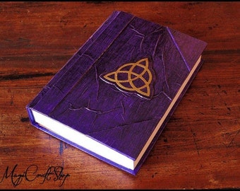 Book of Shadows Triquetra Different colors - medium size A5 22x16 cm wicca pagan magic diary