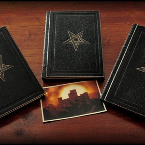 Ninth Gate books - BLACK VERSION - 3 books "Ninth Gates to the kingdom of shadows" - Balkan, Fargas and Kessler + postcard